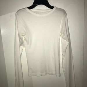 Brandy Melville longsleeve white tee